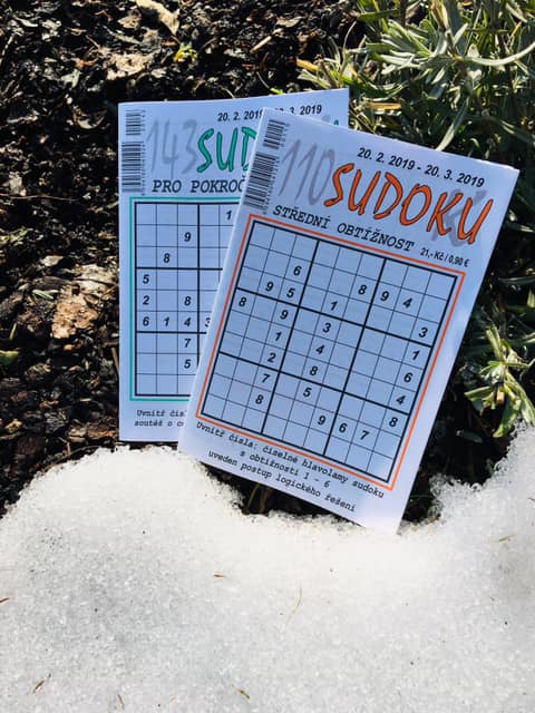  norov sla Obou M s n k Sudoku k Ji Z tra Na St nc ch Sudoku k
